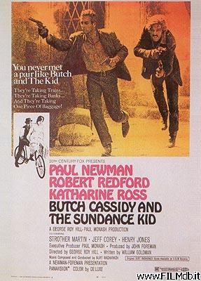 Affiche de film Butch Cassidy et le Kid