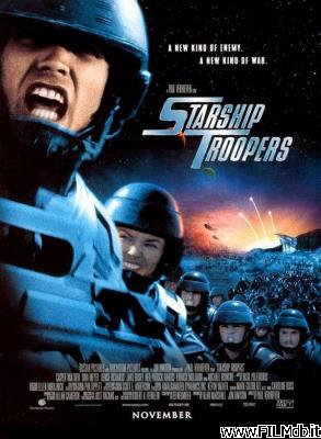 Locandina del film starship troopers - fanteria dello spazio