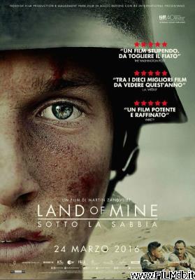 poster Locandina del film land of mine - sotto la sabbia