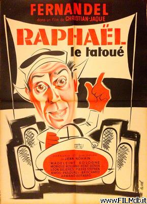 Affiche de film Raphaël le tatoué