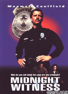 poster Affiche de film Testimone di mezzanotte