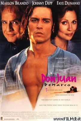 poster Locandina del film don juan de marco - maestro d'amore
