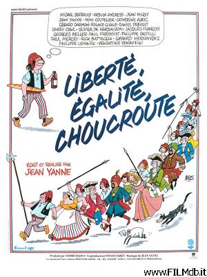 Locandina del film liberté, egalité, choucroute