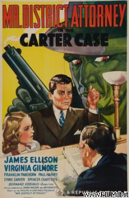 Poster of movie mr. district attorney in the carter case