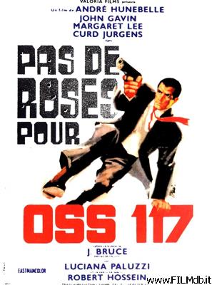 Cartel de la pelicula niente rose per oss 117