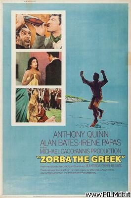 poster Cartel de la pelicula Zorba il greco