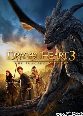 Locandina del film dragonheart 3 - la maledizione dello stregone