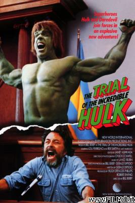 Locandina del film Processo all'incredibile Hulk [filmTV]