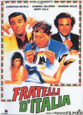 Affiche de film fratelli d'italia