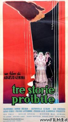 Cartel de la pelicula Tre storie proibite