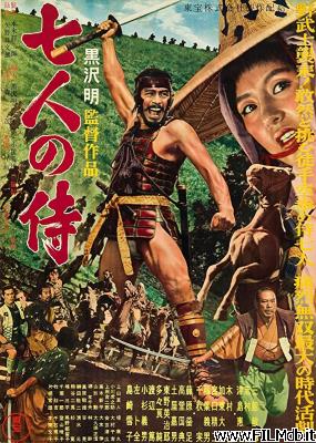 poster Locandina del film i 7 samurai