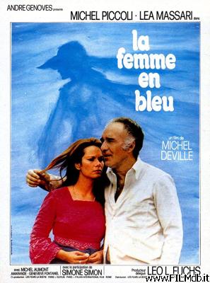 Locandina del film la femme en bleu