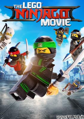 Poster of movie the lego ninjago movie