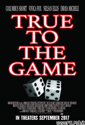 Cartel de la pelicula true to the game