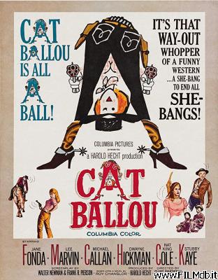 Poster of movie cat ballou