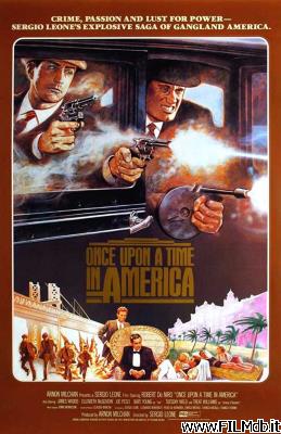 poster Locandina del film c'era una volta in america