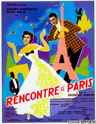 Affiche de film Rencontre à Paris