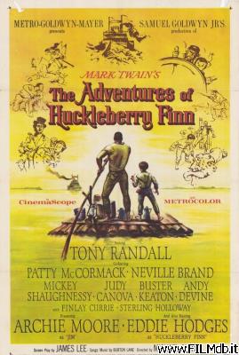 Cartel de la pelicula The Adventures of Huckleberry Finn [filmTV]