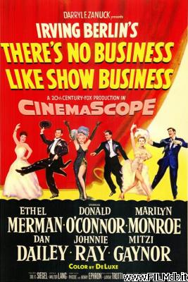poster Poster of movie There's No Business Like Show Business