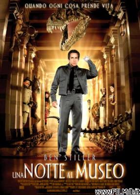 poster Poster of movie night at the museum