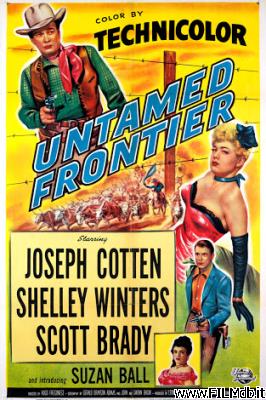 poster Locandina del film la frontiera indomita