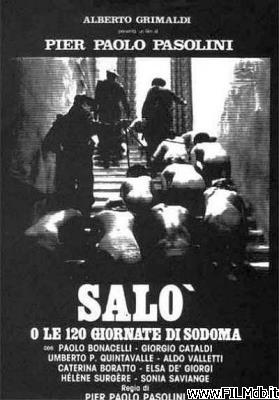 Affiche de film Salo ou les 120 journées de Sodome