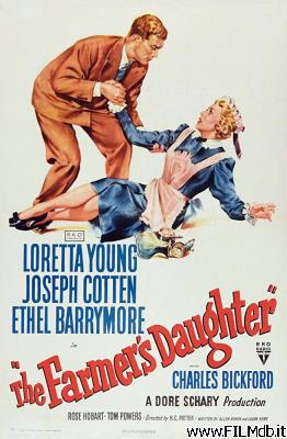 Poster of movie the farmer's daughter