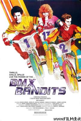 Cartel de la pelicula bmx bandits
