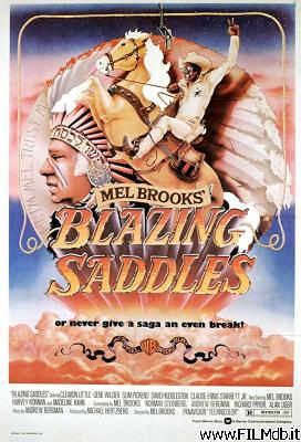 Poster of movie blazing saddles