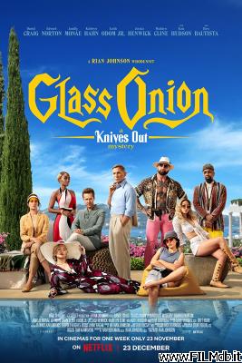 Affiche de film Glass Onion: une histoire à couteaux tirés