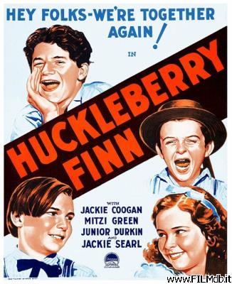 Affiche de film Huckleberry Finn