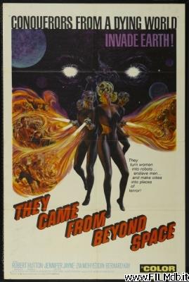 Affiche de film they came from beyond space
