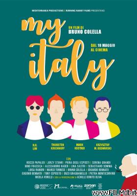Affiche de film my italy