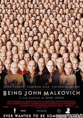 Cartel de la pelicula Being John Malkovich