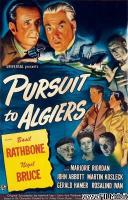 Affiche de film Destinazione Algeri
