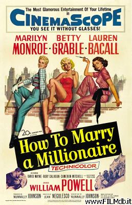 Poster of movie how to marry a millionaire