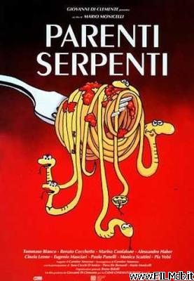 Locandina del film parenti serpenti