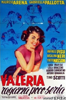 Cartel de la pelicula Valeria ragazza poco seria