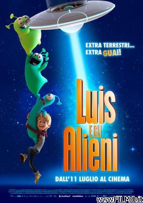 poster Affiche de film luis e gli alieni