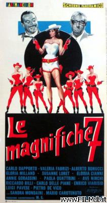 poster Locandina del film le magnifiche 7