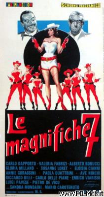 Affiche de film le magnifiche 7