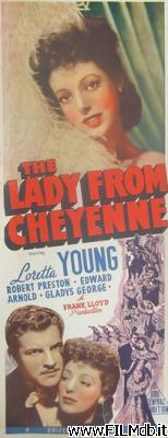 Poster of movie the lady from cheyenne
