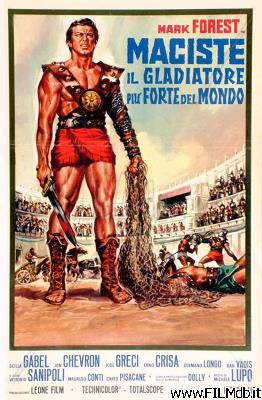 poster Locandina del film Maciste, il gladiatore più forte del mondo