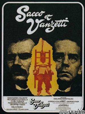 Affiche de film Sacco e Vanzetti