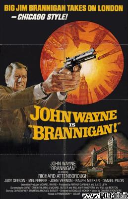 Locandina del film Ispettore Brannigan, la morte segue la tua ombra