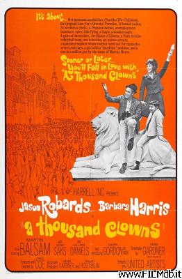 Poster of movie a thousand clowns