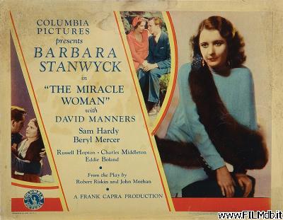 Poster of movie the miracle woman