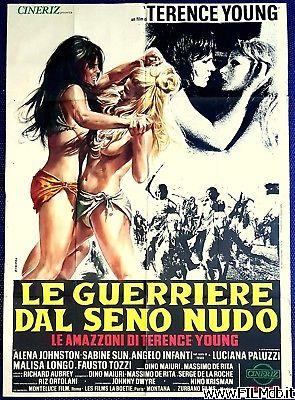 Affiche de film le guerriere dal seno nudo