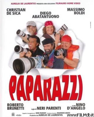 poster Cartel de la pelicula paparazzi