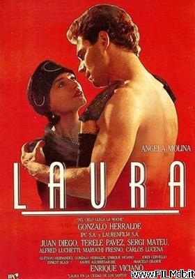 poster Cartel de la pelicula Laura, del cielo llega la noche